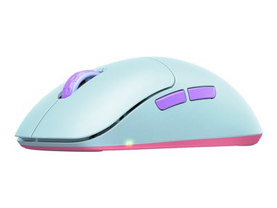 Xtrfy M8 - Souris - optique - 5 boutons - sans fil - 2.4 GHz - récepteur sans fil USB - menthe givrée