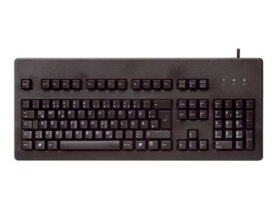 CHERRY G80-3000 - Clavier - PS/2, USB - R.-U. - noir
