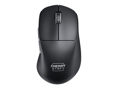 CHERRY Xtrfy M64 Pro - Souris - ergonomique - optique - 5 boutons - sans fil - 2.4 GHz - récepteur sans fil USB - blanc