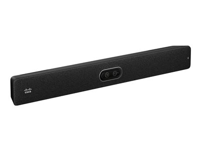 Cisco Webex Room Bar Pro - Appareil de vidéoconférence - carbone - avec Cisco Room Navigator-Table Stand