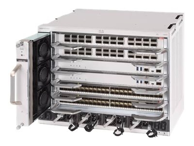 Cisco Catalyst 9606R - Commutateur - flux d'air côte à côte - Montable sur rack