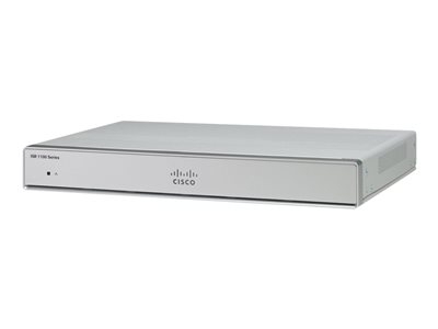 Cisco Integrated Services Router 1117 - Routeur - modem ADSL commutateur 4 ports - 1GbE - ports WAN : 2