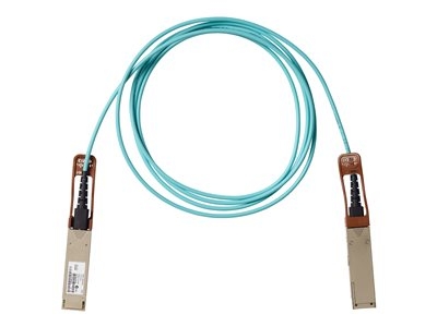 Cisco - Câble d'attache directe 100GBase - QSFP pour QSFP - 25 m - 25 m - fibre optique - actif - pour Nexus 93108TC-EX, 93180YC-FX, 9336C-FX2