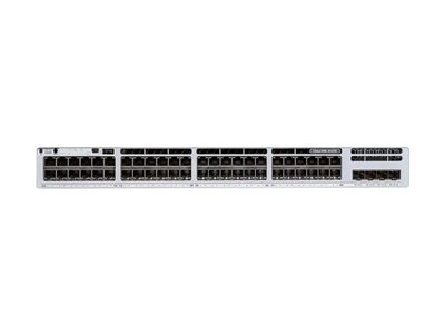 Cisco Catalyst 9300L Mini - Network Advantage - commutateur - C3 - Géré - 40 x 10/100/1000 (UPOE) + 8 x 100/1000/2.5G/5G/10G (UPOE) + 4 x SFP 25 Gigabit (liaison montante) - Montable sur rack - UPOE