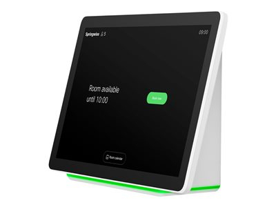 Cisco Webex Room Navigator - Wall mount version - Télécommande pour système de vidéoconférence - affichage - LCD - 10.1" - câble - blanc, première lumière