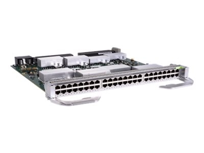 Cisco Catalyst 9600 Series Line Card - Commutateur - 48 x 100/1000/2.5G/5G/10GBase-T - Module enfichable - pour P/N: C9606R, C9606R-10A, C9606R-1A, C9606R-48S-BN-A, C9606R-48Y24C-BN-A, C9606R-EDU