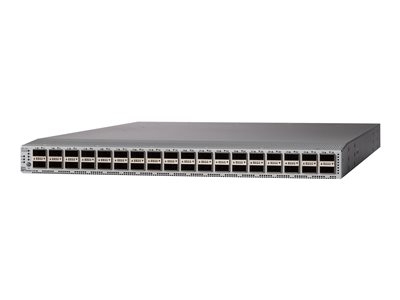 Cisco Nexus 9336C-FX2 - Commutateur - C3 - Géré - 36 x 100 Gigabit QSFP28 / 40 Gigabit QSFP28 - de l'avant et du côté vers l'arrière - Montable sur rack