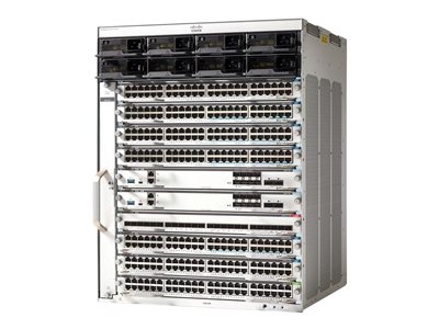 Cisco Catalyst 9400 Series chassis - Commutateur - flux d'air côte à côte - Montable sur rack - PoE