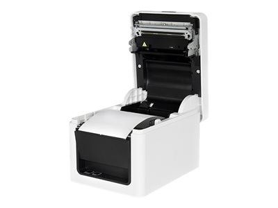 Citizen CT-E651 - Imprimante de reçus - thermique direct - Rouleau (8 cm) - 203 dpi - jusqu'à 300 mm/sec - USB 2.0, Bluetooth - outil de coupe - blanc