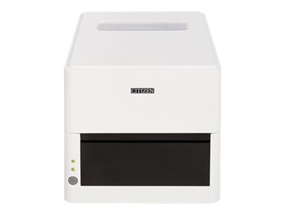 Citizen CL-E300 - Imprimante d'étiquettes - thermique direct - Rouleau (11,8 cm) - 203 dpi - jusqu'à 200 mm/sec - USB 2.0, LAN, RS232C - blanc pur