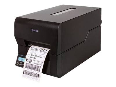 Citizen CL-E720DT - Imprimante d'étiquettes - thermique direct - Rouleau (11,8 cm) - 203 dpi - jusqu'à 203 mm/sec - USB 2.0, LAN - outil de coupe