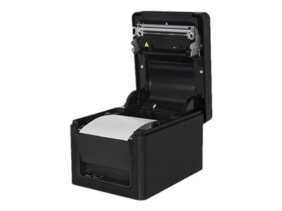 Citizen CT-E651 - Imprimante de reçus - thermique direct - Rouleau (8 cm) - 203 dpi - jusqu'à 300 mm/sec - USB 2.0 - outil de coupe - noir