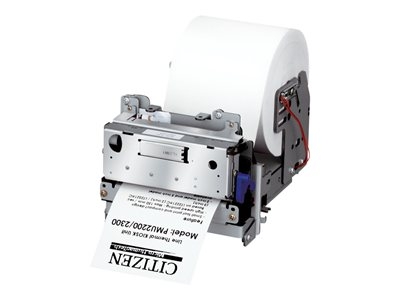 Citizen PMU2300III - Imprimante d'étiquettes - deux couleurs (monochrome) - thermique en ligne - Rouleau (5,8 cm) - 203 dpi - jusqu'à 150 mm/sec - USB - outil de coupe