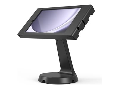Compulocks Galaxy Tab A9 Apex Enclosure Mast Counter Stand - Kit de montage (pied, enceinte) - pour tablette - verrouillable - cadre en métal - noir - compteur - pour Samsung Galaxy Tab A9