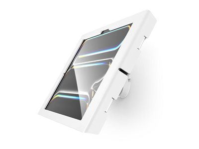 Compulocks iPad Pro M4 13" (2024) Apex Enclosure Tilting Wall Mount - Kit de montage (support, enceinte) - caméra avant/arrière exposée - pour tablette - verrouillable - aluminium, cadre en métal - blanc - Taille d'écran : 13" - montable sur mur - pour Apple 13-inch iPad Pro (M4)