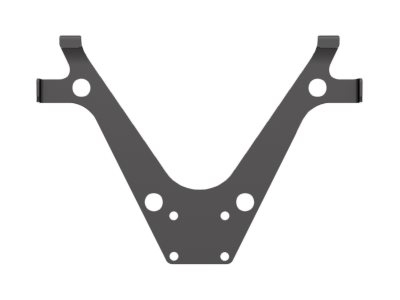 Maclocks V-Bracket - Composant de montage (support en forme de V) - pour tablette - verrouillable - Taille d'écran : 9.7" - fixation sur poteau - pour Apple 9.7-inch iPad; 9.7-inch iPad Pro; iPad; iPad 2; iPad Air 2; iPad with Retina display