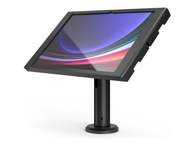 Compulocks Galaxy Tab S9 Ultra 14.6" Apex Enclosure Rise Stand 8" Black - Kit de montage (pied, enceinte) - pour tablette - verrouillable - cadre en métal - noir - Taille d'écran : 14.6" - pour Samsung Galaxy Tab S10 Ultra, Tab S11 Ultra, Tab S9 Ultra