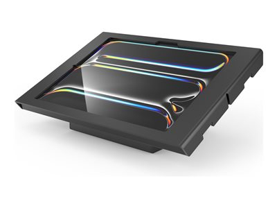 Compulocks iPad Pro M4 13" (2024), Apex Enclosure AV Conference Capsule - Kit de montage (enceinte, capsule) - pour tablette - verrouillable - cadre en métal, acier de haute qualité - noir - Taille d'écran : 13" - dessus de comptoir, montable sur mur - pour Apple 13-inch iPad Pro (M4)