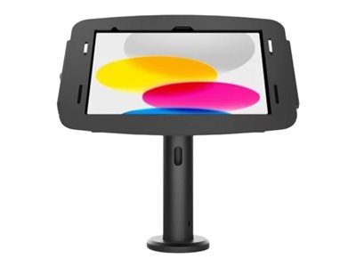 Compulocks iPad Pro 12,9" (3-6ème génération) Boîtier Space et support inclinable Rise 8" - Kit de montage (enceinte, support de poteau) - pour tablette - verrouillable - aluminium de haute qualité - noir - Taille d'écran : 12.9" - pour Apple 12.9-inch iPad Pro