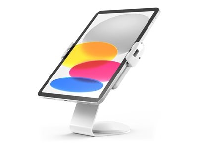 Compulocks Support de comptoir ou support mural universel pour tablette Cling Core Blanc - Kit de montage (pied) - angle de vision de 45° - pour tablette - universel - verrouillable - métal - blanc - Taille d'écran : 7"-13" - Interface de montage : 100 x 100 mm - compteur, montable sur mur