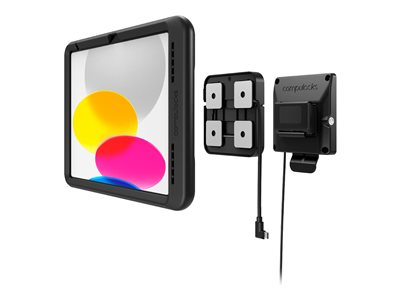 Compulocks iPad 10th-11th (A16) Gen PowerMove Black - Composant de montage (enceinte) - pour tablette - noir - Taille d'écran : 10.9" - pour Apple 10.9-inch iPad Wi-Fi, Wi-Fi + Cellular