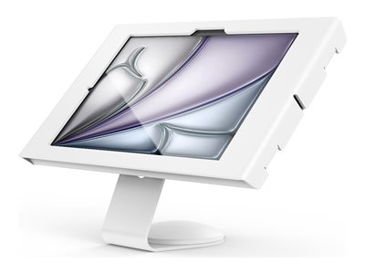 Compulocks iPad Air M2 &amp; M3 11", Apex Enclosure Core Stand - White - Kit de montage (enceinte, pied) - pour tablette - verrouillable - cadre en métal - blanc - Taille d'écran : 11" - compteur, montable sur mur - pour Apple 11-inch iPad Air (M2, M3)