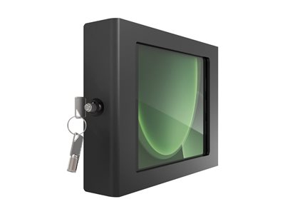 Compulocks Apex Galaxy Tab Active 3/5 8" Apex Enclosure Wall Mount - Kit de montage (enceinte) - caméra et capteurs avant/arrière exposés - pour tablette - métal - noir - montable sur mur - pour Samsung Galaxy Tab Active3, Tab Active5
