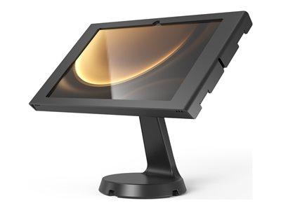 Compulocks Galaxy Tab S9+/S9FE+ 12.4" Apex Enclosure Mast Counter Stand - Kit de montage (enceinte, pied) - pour tablette - verrouillable - métal - noir - Taille d'écran : 12.4" - compteur - pour Samsung Galaxy Tab S9 FE+ (12.4 "), Tab S9+ (12.4 ")