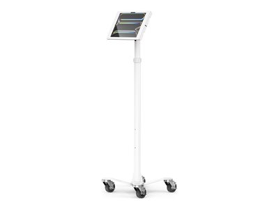 Compulocks iPad Pro M4 13" (2024), Apex Enclosure Rolling Cart - Rise Freedom - Chariot - pour tablette - roulement - verrouillable - médical - blanc - Taille d'écran : 13" - position indépendante - pour Apple 13-inch iPad Pro (M4)