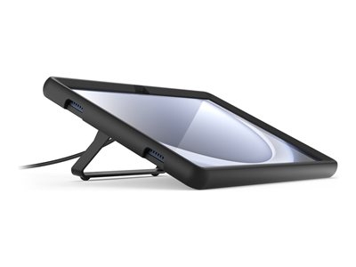 Compulocks Galaxy Tab A9+ 11" Secured Kickstand - Bumper pour tablette - béquille - caoutchouc - noir - pour Samsung Galaxy Tab A9+
