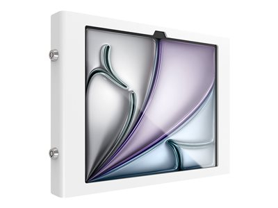 Compulocks iPad Air M2 &amp; M3 13", Apex Secured Enclosure Wall Mount - White - Boîtier - pour tablette - montage en verre, espace - verrouillable - aluminium de haute qualité - blanc - Taille d'écran : 13" - Interface de montage : 100 x 100 mm - montable sur mur - pour Apple 13-inch iPad Air (M2, M3)