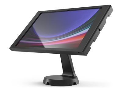 Compulocks Galaxy Tab S9 Ultra 14.6" Apex Enclosure Mast Counter Stand - Kit de montage (enceinte, pied de mât) - pour tablette - verrouillable - cadre en métal - noir - Taille d'écran : 14.6" - compteur, montable sur mur - pour Samsung Galaxy Tab S10 Ultra, Tab S11 Ultra, Tab S9 Ultra