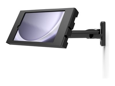 Compulocks Galaxy Tab A9 Apex Enclosure Swing Wall Mount - Kit de montage (enceinte, bras articulé) - bras pivotant - pour tablette - verrouillable - cadre en métal - noir - montable sur mur - pour Samsung Galaxy Tab A9