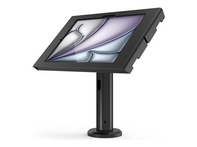 Compulocks iPad Air M2 &amp; M3 11", Apex Enclosure Tilting Stand 8" - Black - Kit de montage (pied, enceinte) - pour tablette - verrouillable - cadre en métal - noir - Taille d'écran : 11" - Interface de montage : 100 x 100 mm - montable sur mur - pour Apple 11-inch iPad Air (M2, M3)