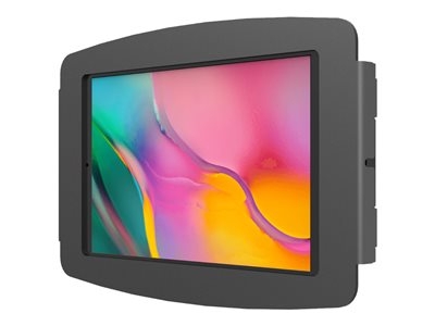 Compulocks Galaxy Tab A 10.5" Support Boitier mural Space noir - Boîtier - pour tablette - verrouillable - aluminium de haute qualité - noir - Taille d'écran : 10.5" - Interface de montage : 100 x 100 mm - montable sur mur - pour Samsung Galaxy Tab A (2018) (10.5 ")