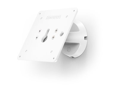 Compulocks VESA Tilting Wall Mount - Kit de montage (arc) - pour tablette - inclinaison - aluminium - blanc - montable sur mur