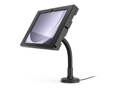 Compulocks Galaxy Tab A9 Apex Enclosure Flex Arm Mount Black - Pied - bras flexible extensible - pour tablette - inclinaison - verrouillable - cadre en métal - noir - Taille d'écran : 8.7" - compteur - pour Samsung Galaxy Tab A9
