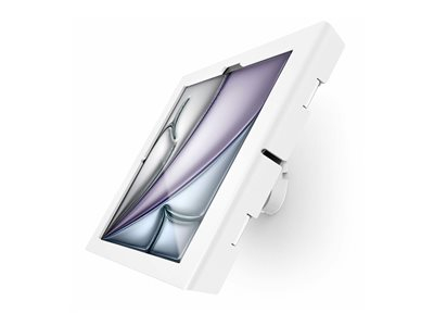 Compulocks iPad Air M2 &amp; M3 13" Apex Enclosure Tilting Wall Mount - White - Boîtier - caméra et capteurs avant/arrière exposés - pour tablette - verrouillable - cadre en métal - blanc - Taille d'écran : 13" - montable sur mur