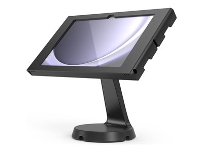 Compulocks Galaxy Tab A9+ Apex Enclosure Mast Counter Stand - Kit de montage (enceinte, pied) - pour tablette - verrouillable - métal - noir - compteur - pour Samsung Galaxy Tab A9+
