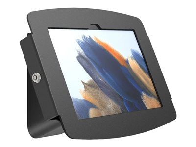 Compulocks Galaxy Tab A7 10,4" Support Tablette / Ecran Capsule VESA avec boîtier Space - Kit de montage (enceinte, pied) - pour tablette - capsule de salle de conférence AV - verrouillable - aluminium de haute qualité - noir - Taille d'écran : 8.7" - Interface de montage : 100 x 100 mm - montable sur mur, dessus de comptoir - pour Samsung Galaxy Tab A7 Lite