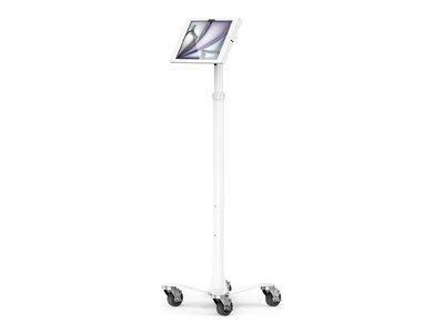 Compulocks iPad Air M2 &amp; M3 13", Apex Enclosure Rolling Cart - Rise Freedom White - Kit de montage (enceinte, support de chariot) - pour tablette - verrouillable - médical - aluminium de haute qualité - blanc - Taille d'écran : 13" - pour Apple 13-inch iPad Air (M2, M3)
