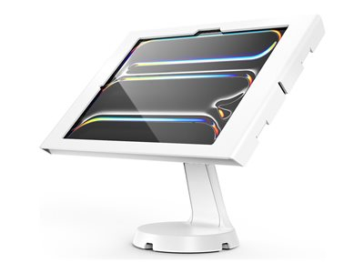 Compulocks iPad Pro M4 13" (2024), Apex Enclosure Mast Stand - Kit de montage (pied, enceinte) - pour tablette - verrouillable - cadre en métal - blanc - Taille d'écran : 13" - compteur - pour Apple 13-inch iPad Pro (M4)