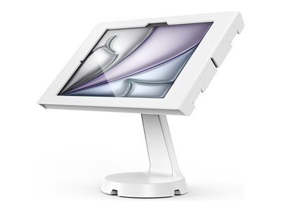 Compulocks iPad Air M2 &amp; M3 11", Apex Enclosure Mast Stand - White - Kit de montage (enceinte, pied) - pour tablette - verrouillable - cadre en métal - blanc - Taille d'écran : 11" - dessus de comptoir, montable sur mur - pour Apple 11-inch iPad Air (M2, M3)