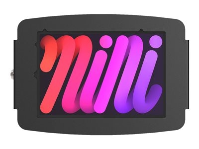 Compulocks iPad Mini 8.3" Support Boitier mural Space - Boîtier - pour tablette - verrouillable - aluminium de haute qualité - noir - dessus de comptoir, montable sur mur - pour Apple iPad mini