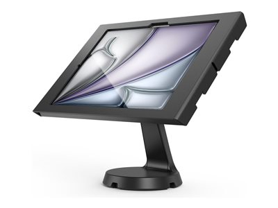 Compulocks iPad Air M2 &amp; M3 13", Apex Enclosure Mast Stand - Black - Kit de montage (enceinte, pied) - pour tablette - verrouillable - cadre en métal - noir - Taille d'écran : 13" - dessus de comptoir, montable sur mur - pour Apple 13-inch iPad Air (M2, M3)