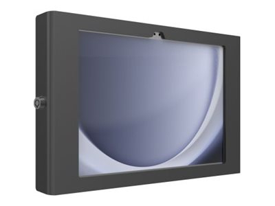 Compulocks Apex - Boîtier - caméra et capteurs avant/arrière exposés - pour tablette - verrouillable - aluminium de haute qualité - noir - Taille d'écran : jusqu'à 11 pouces - montable sur mur - avec mise à niveau à clé identique - pour Samsung Galaxy Tab A9, Tab A9+