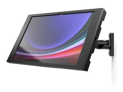 Compulocks Galaxy Tab S9 Ultra 14.6" Apex Enclosure Swing Wall Mount Black - Kit de montage (support mural, enceinte) - pour tablette - verrouillable - cadre en métal - pour Samsung Galaxy Tab S10 Ultra, Tab S11 Ultra, Tab S9 Ultra