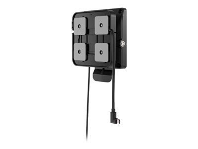 Compulocks PowerMove VESA - Pied - pour tablette - universel - noir - Interface de montage : VESA - montable sur mur, position indépendante