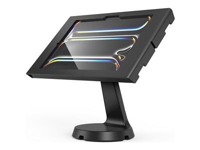 Compulocks iPad Pro M4 11" (2024), Apex Enclosure Mast Stand - Kit de montage (pied, enceinte) - pour tablette - verrouillable - cadre en métal - noir - Taille d'écran : 11" - compteur, position indépendante - pour Apple 11-inch iPad Pro (M4)