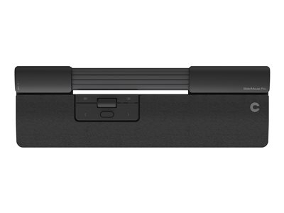 Contour SliderMouse Pro - Souris centrée - ergonomique - avec repose-poignet fin et cuir végétalien - 6 boutons - filaire - USB
